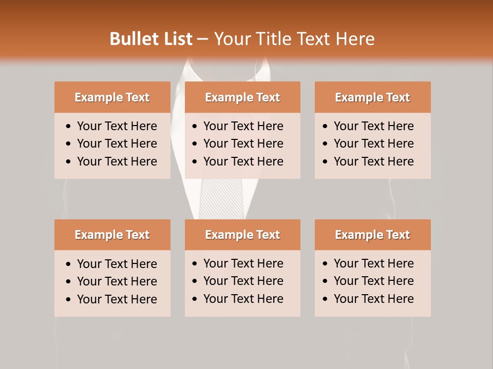 Happy Character Group PowerPoint Template