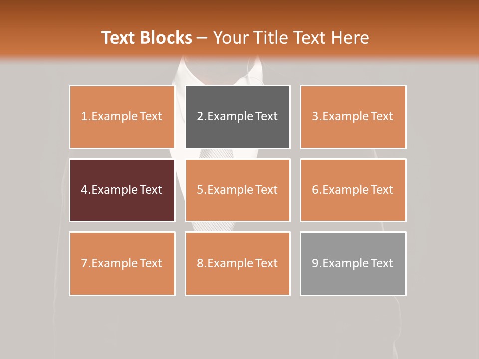 Happy Character Group PowerPoint Template