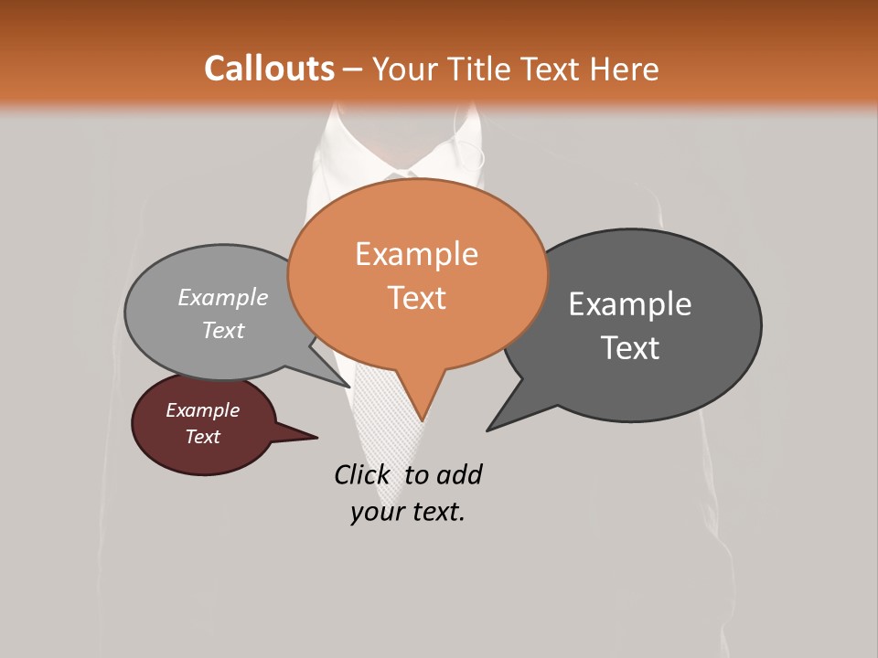 Happy Character Group PowerPoint Template