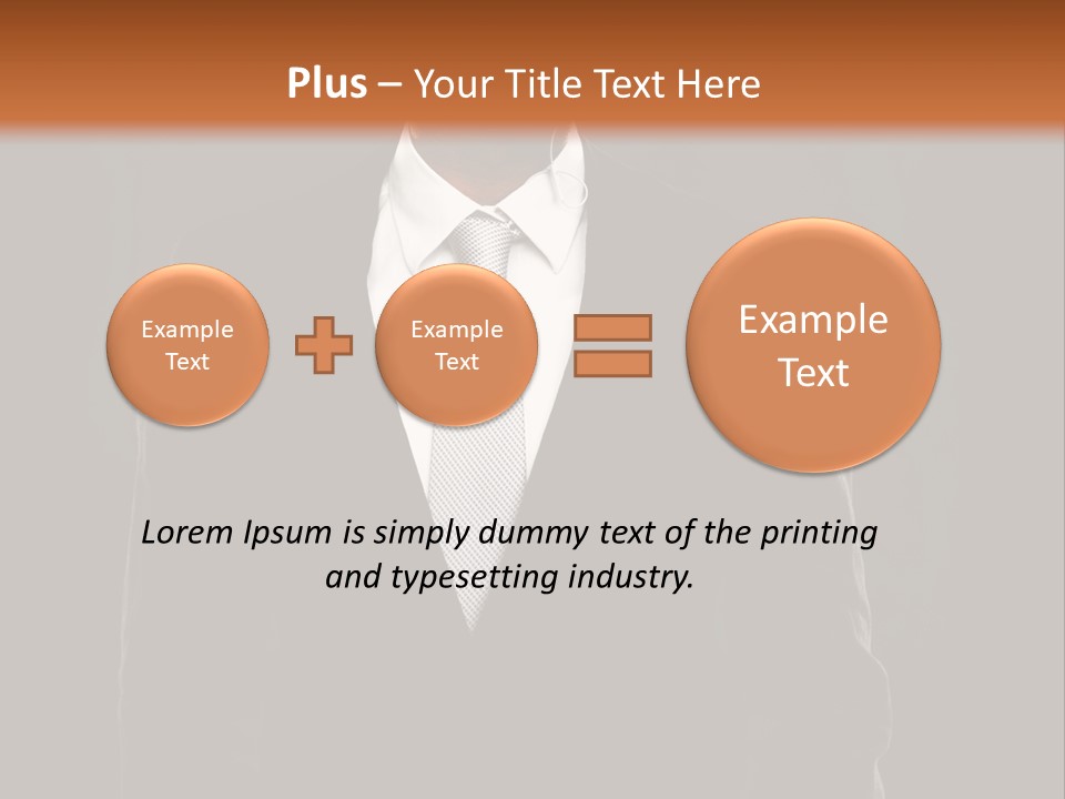Happy Character Group PowerPoint Template