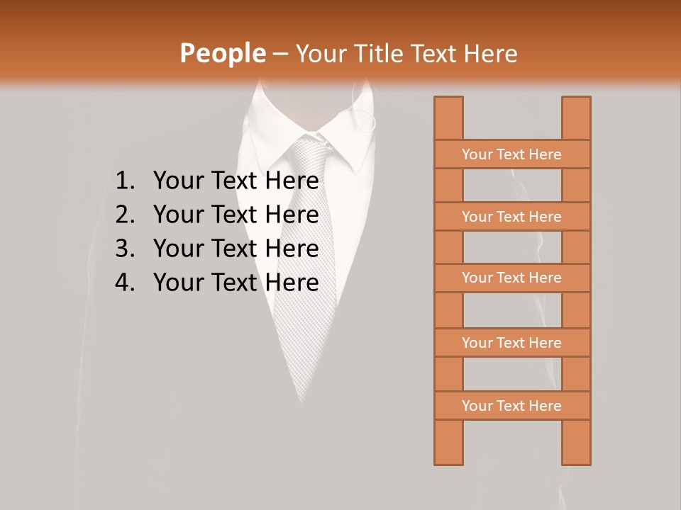 Happy Character Group PowerPoint Template