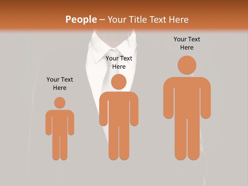 Happy Character Group PowerPoint Template