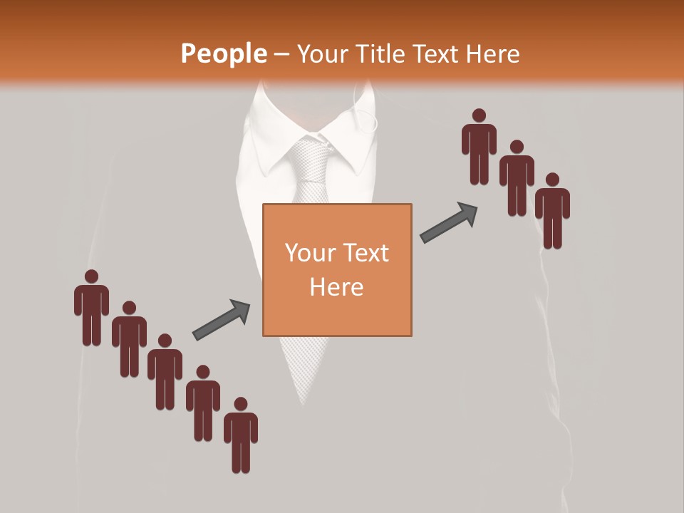 Happy Character Group PowerPoint Template