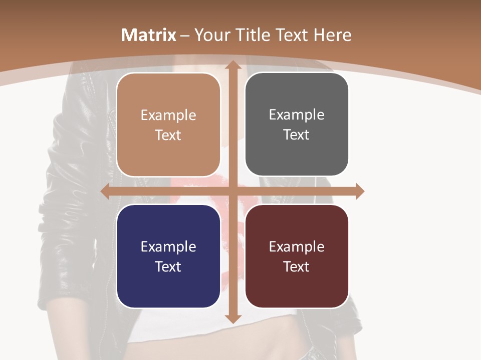 Smoker Paint Hairstyle PowerPoint Template