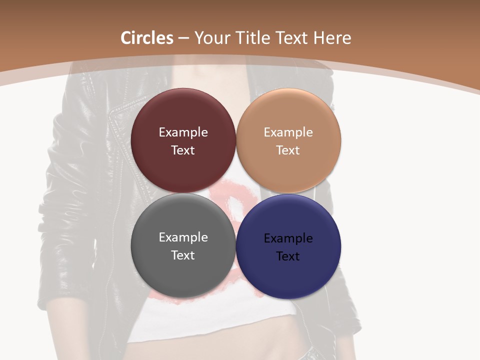 Smoker Paint Hairstyle PowerPoint Template