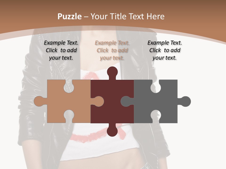 Smoker Paint Hairstyle PowerPoint Template