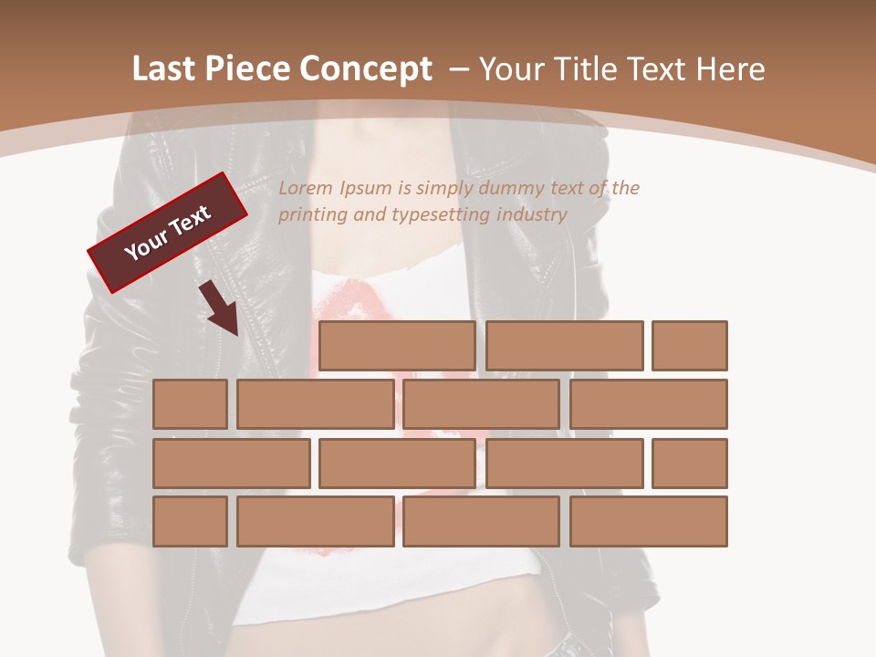 Smoker Paint Hairstyle PowerPoint Template