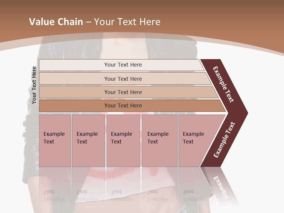 Smoker Paint Hairstyle PowerPoint Template