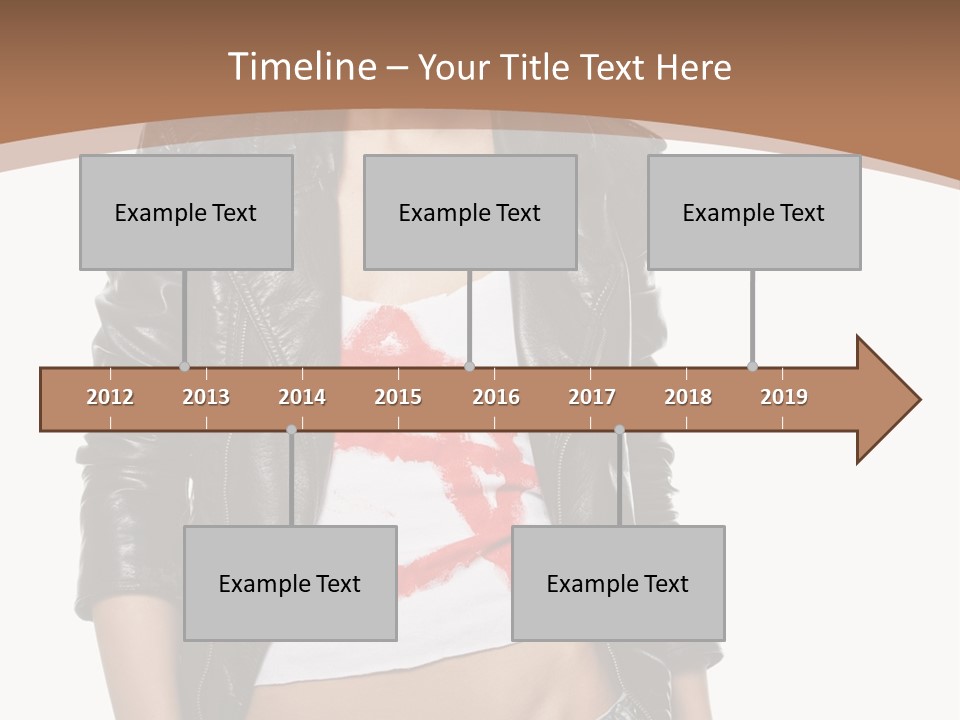 Smoker Paint Hairstyle PowerPoint Template