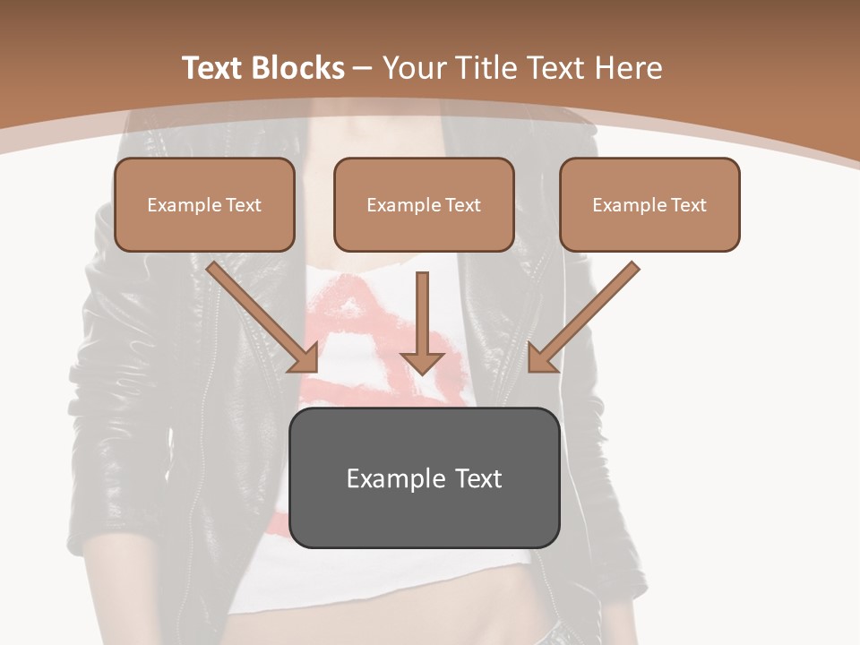 Smoker Paint Hairstyle PowerPoint Template