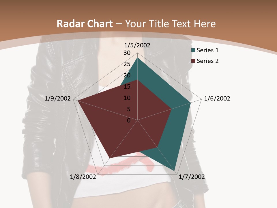 Smoker Paint Hairstyle PowerPoint Template