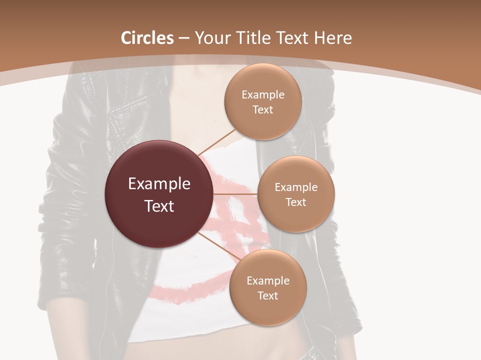 Smoker Paint Hairstyle PowerPoint Template