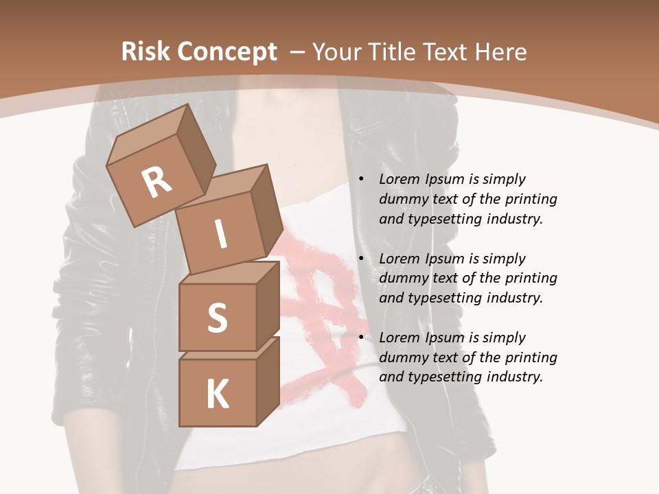 Smoker Paint Hairstyle PowerPoint Template