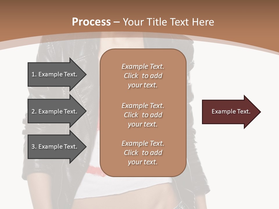 Smoker Paint Hairstyle PowerPoint Template