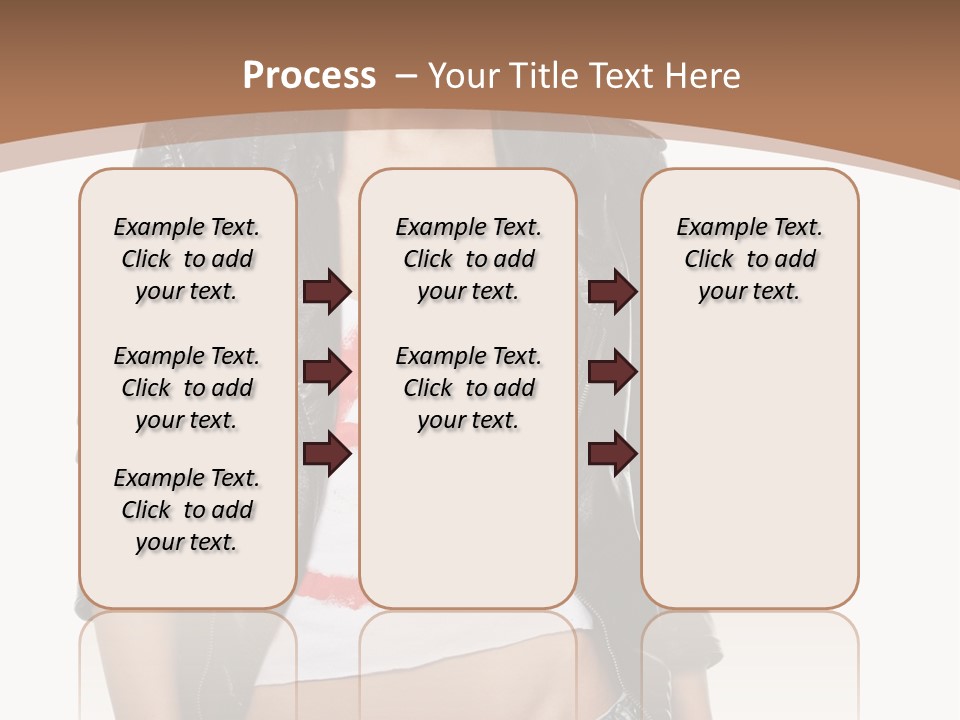 Smoker Paint Hairstyle PowerPoint Template