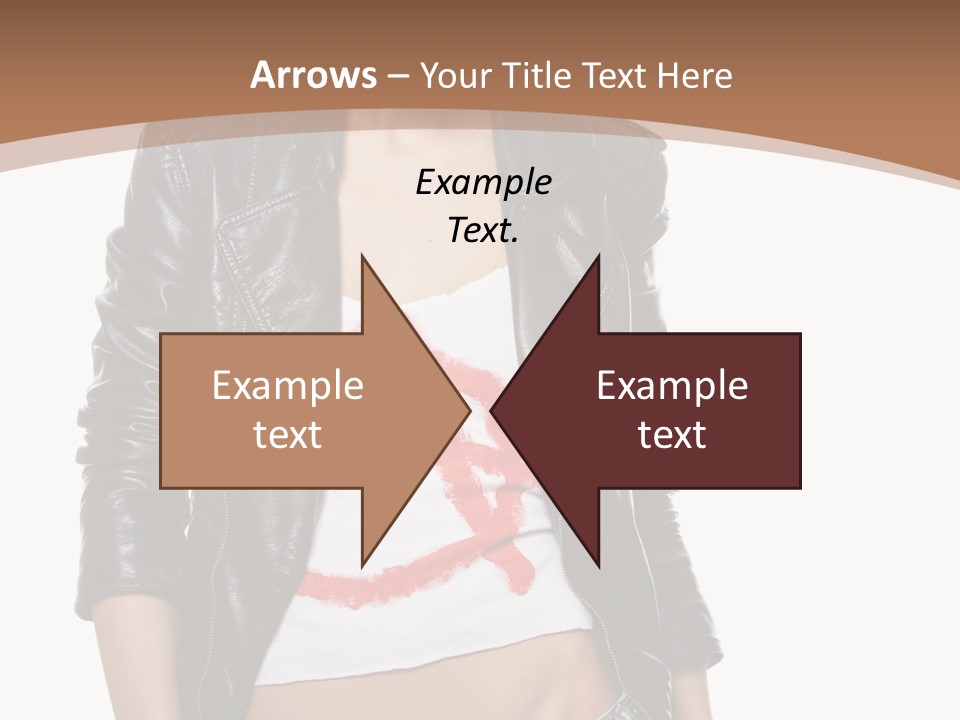 Smoker Paint Hairstyle PowerPoint Template