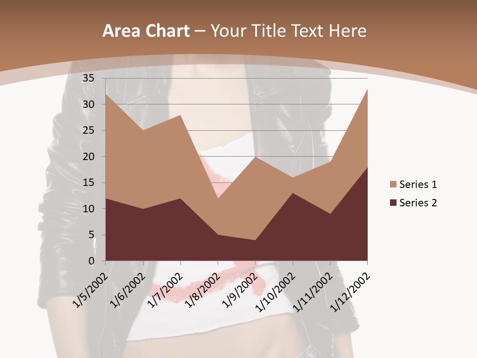 Smoker Paint Hairstyle PowerPoint Template