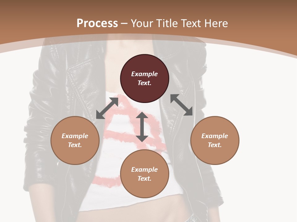 Smoker Paint Hairstyle PowerPoint Template