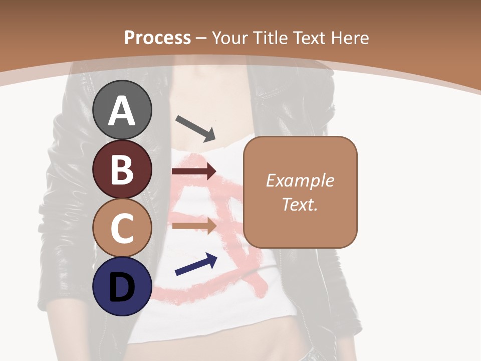 Smoker Paint Hairstyle PowerPoint Template