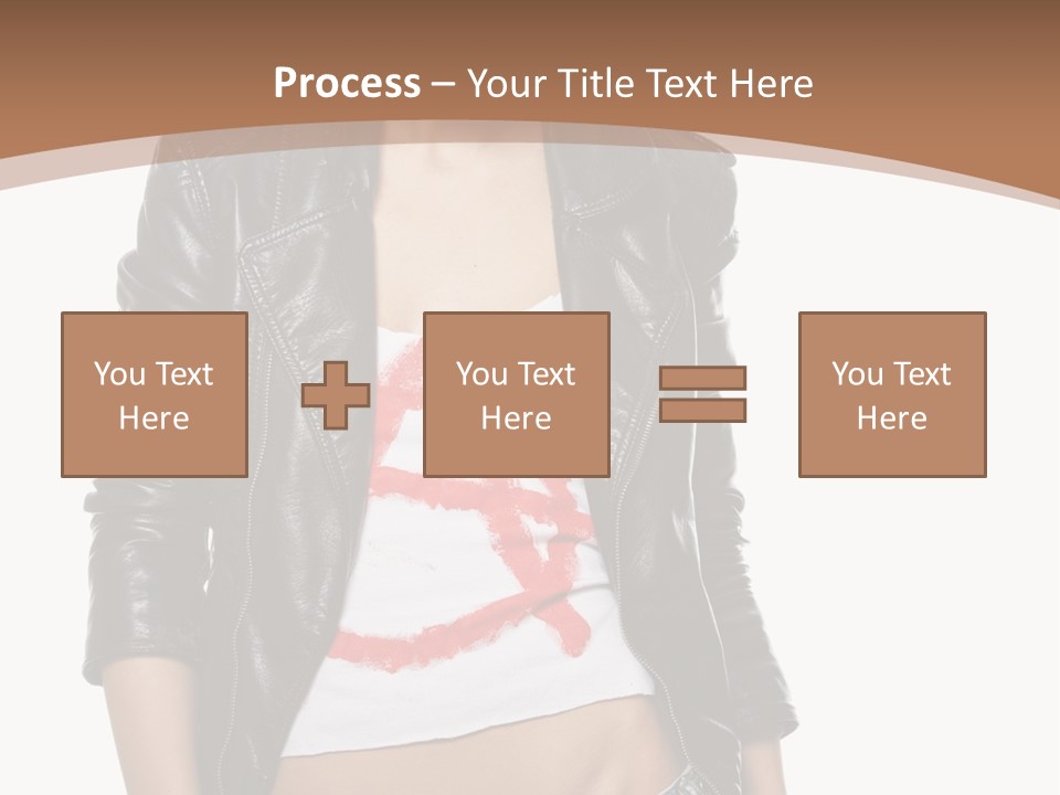 Smoker Paint Hairstyle PowerPoint Template