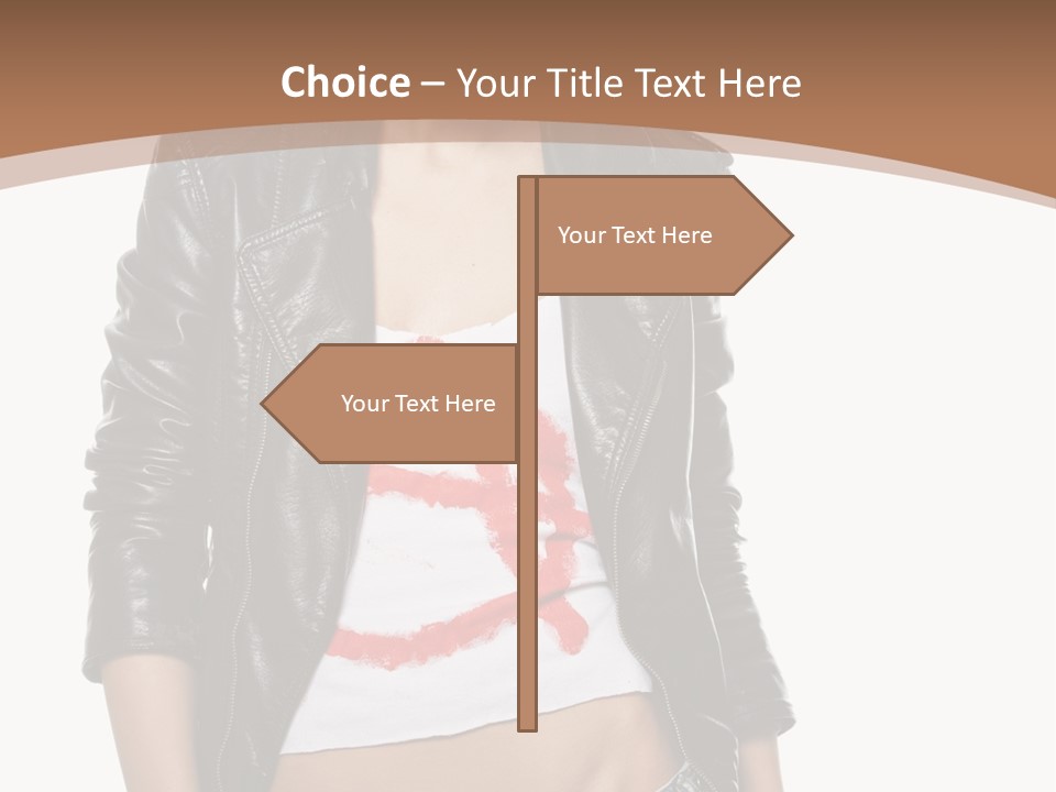 Smoker Paint Hairstyle PowerPoint Template