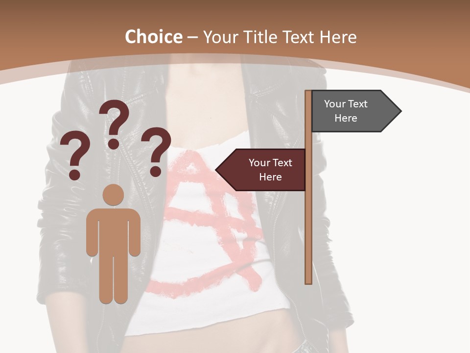 Smoker Paint Hairstyle PowerPoint Template