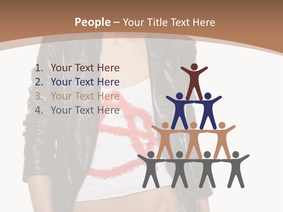 Smoker Paint Hairstyle PowerPoint Template