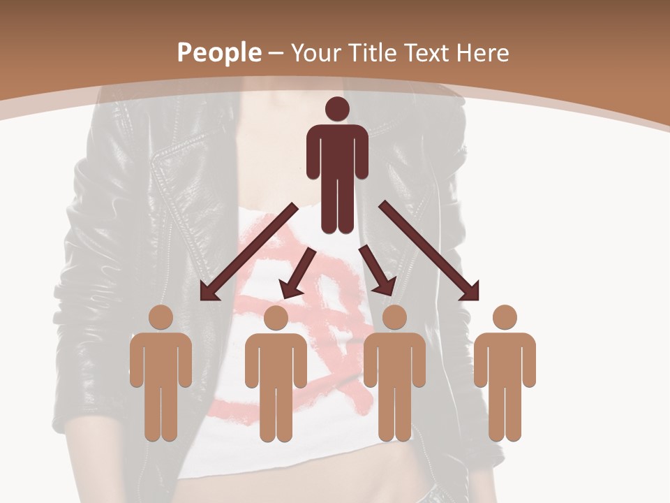 Smoker Paint Hairstyle PowerPoint Template