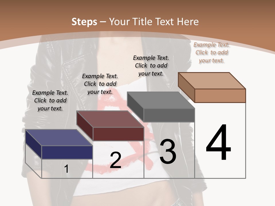 Smoker Paint Hairstyle PowerPoint Template