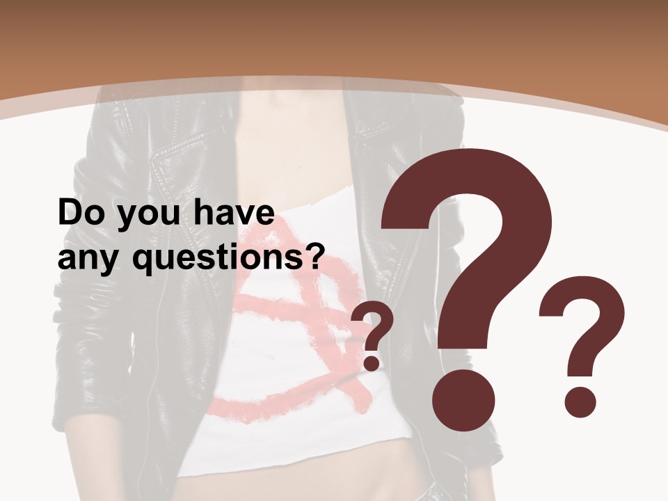 Smoker Paint Hairstyle PowerPoint Template