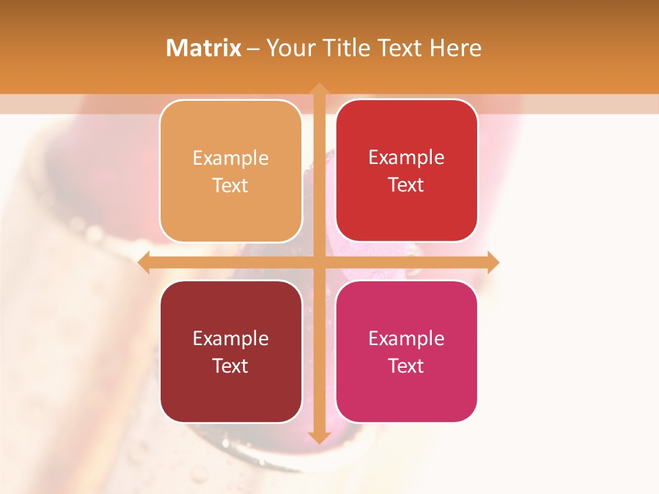 Group Cosmetic Closeup PowerPoint Template