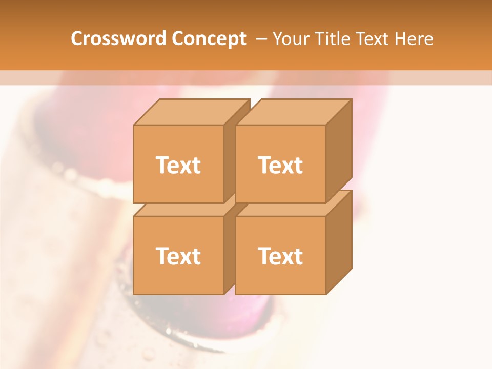 Group Cosmetic Closeup PowerPoint Template