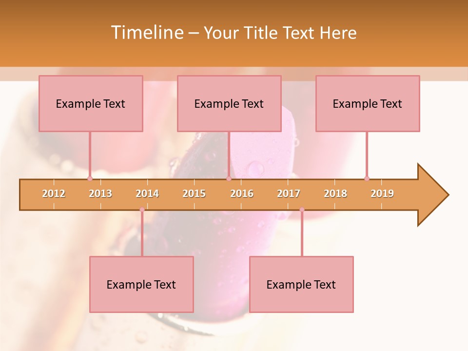 Group Cosmetic Closeup PowerPoint Template