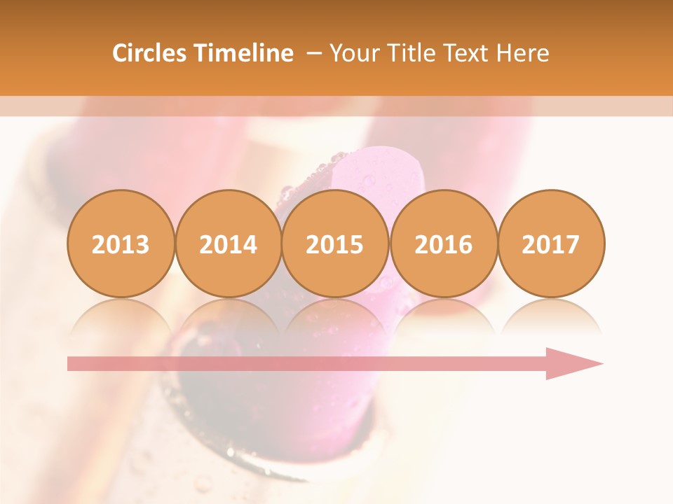 Group Cosmetic Closeup PowerPoint Template