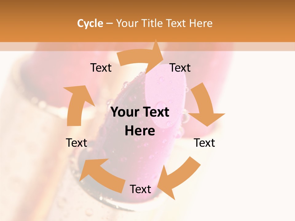 Group Cosmetic Closeup PowerPoint Template