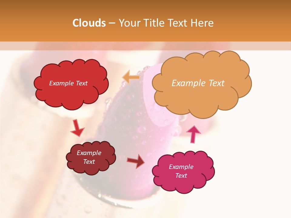 Group Cosmetic Closeup PowerPoint Template