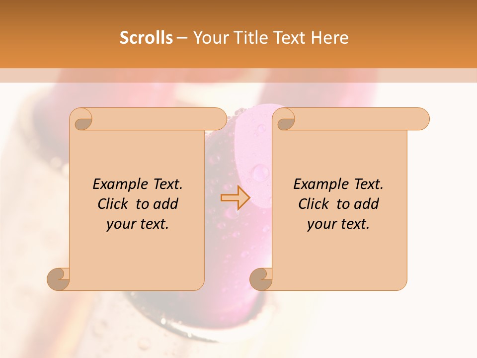 Group Cosmetic Closeup PowerPoint Template