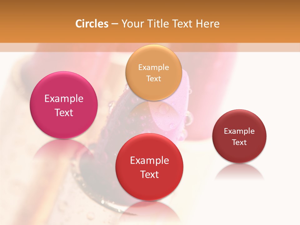 Group Cosmetic Closeup PowerPoint Template