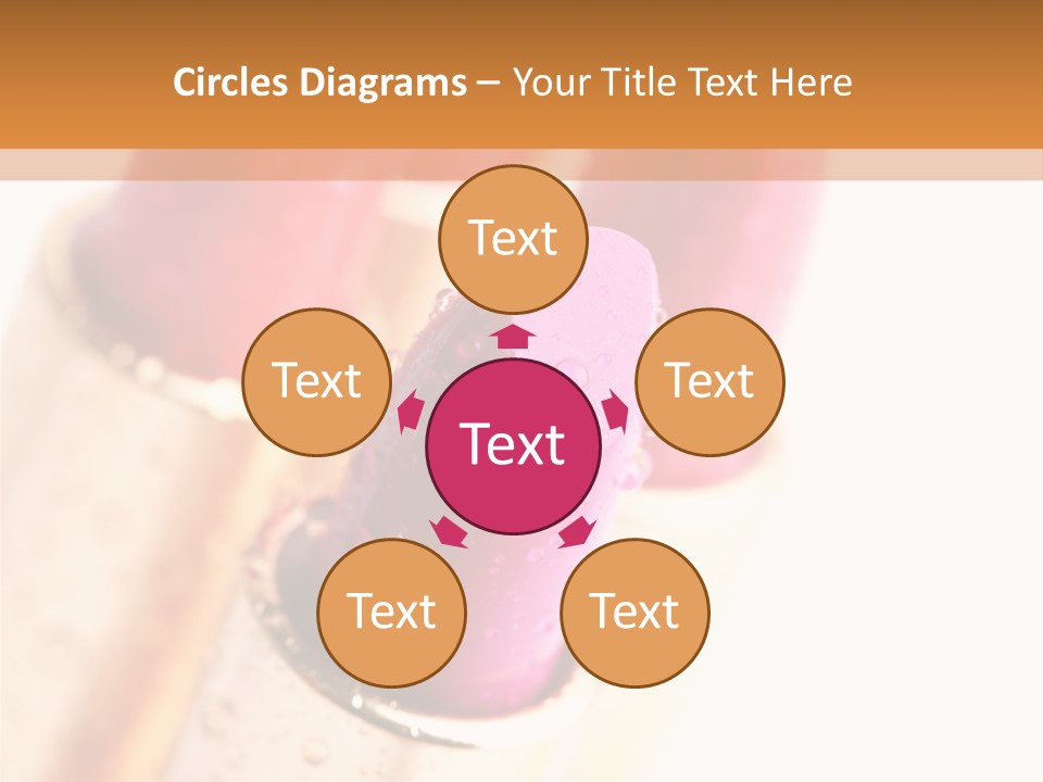 Group Cosmetic Closeup PowerPoint Template