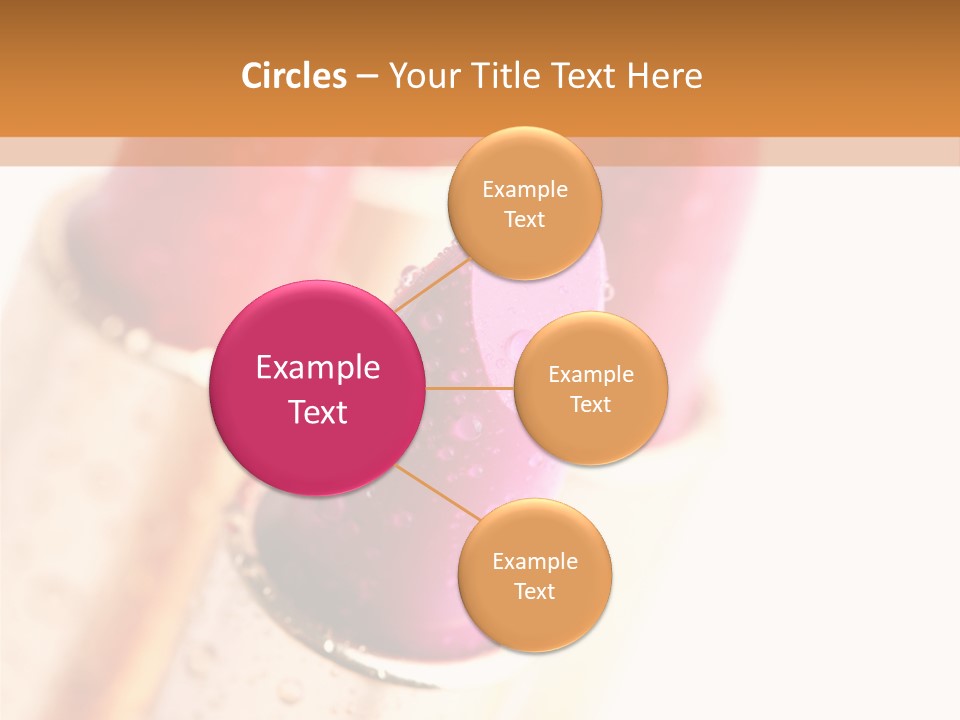 Group Cosmetic Closeup PowerPoint Template