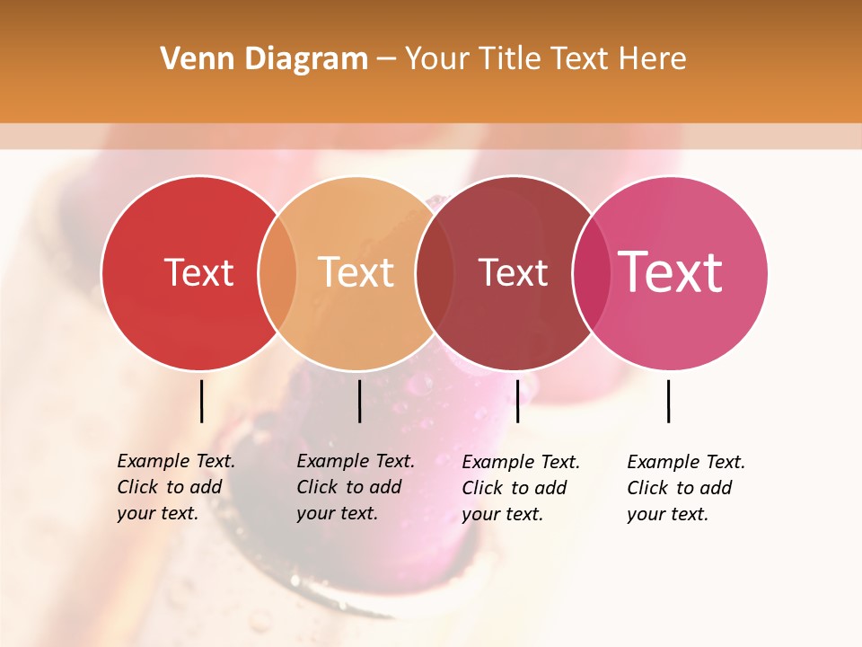 Group Cosmetic Closeup PowerPoint Template