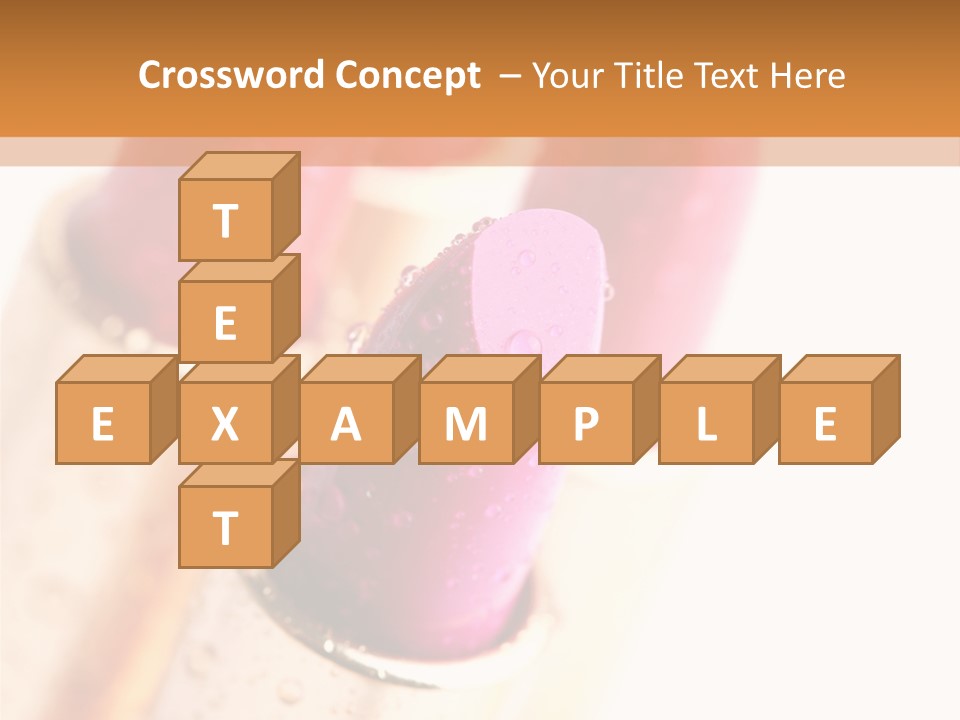 Group Cosmetic Closeup PowerPoint Template