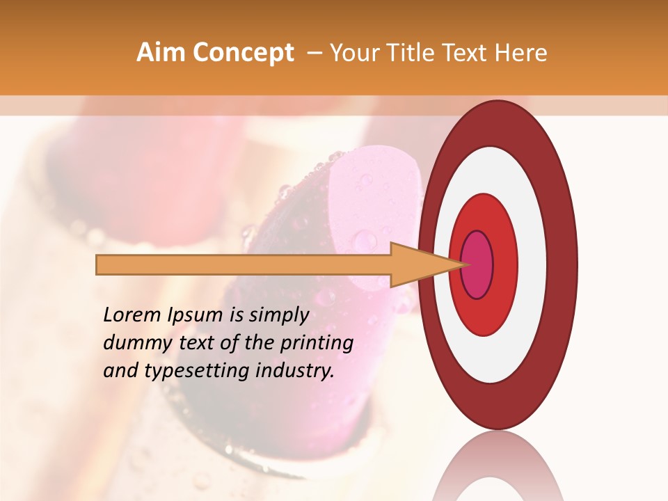 Group Cosmetic Closeup PowerPoint Template