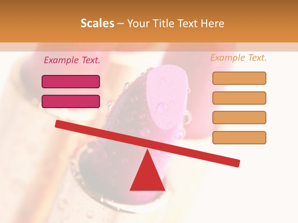 Group Cosmetic Closeup PowerPoint Template