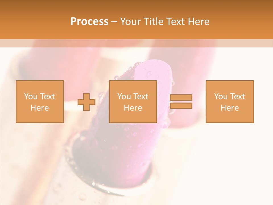 Group Cosmetic Closeup PowerPoint Template