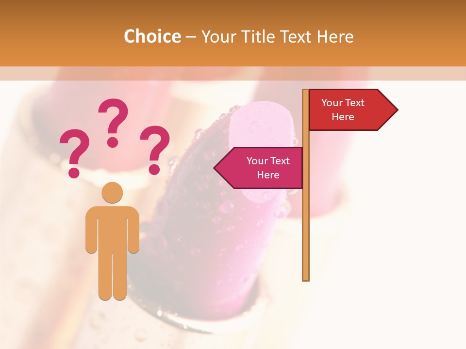 Group Cosmetic Closeup PowerPoint Template