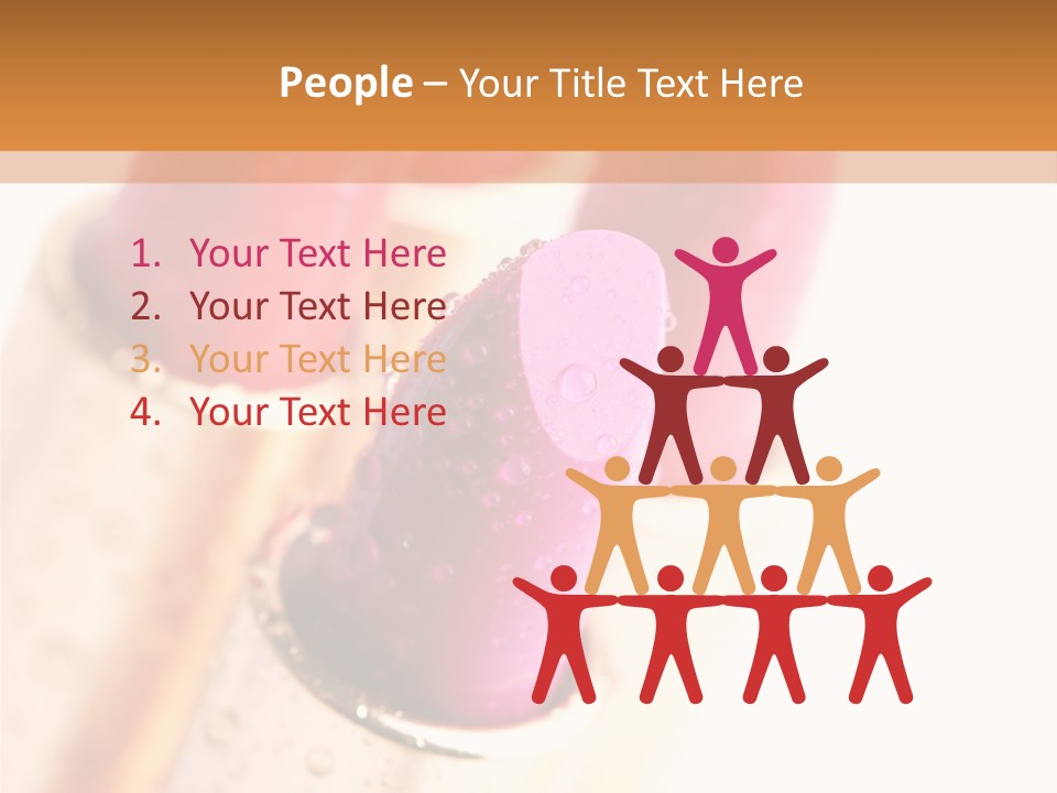 Group Cosmetic Closeup PowerPoint Template