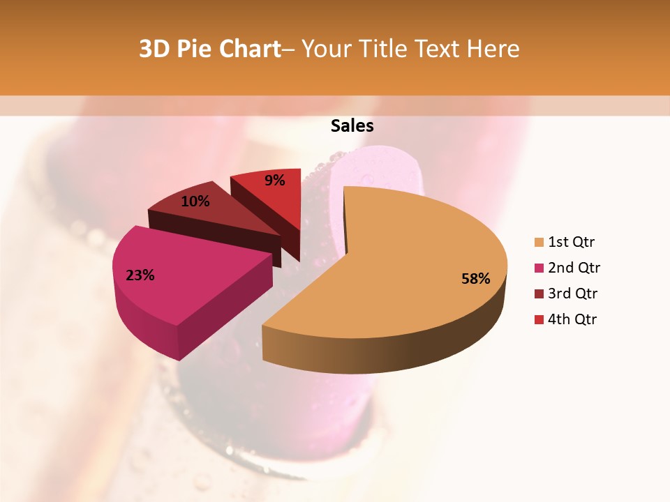 Group Cosmetic Closeup PowerPoint Template