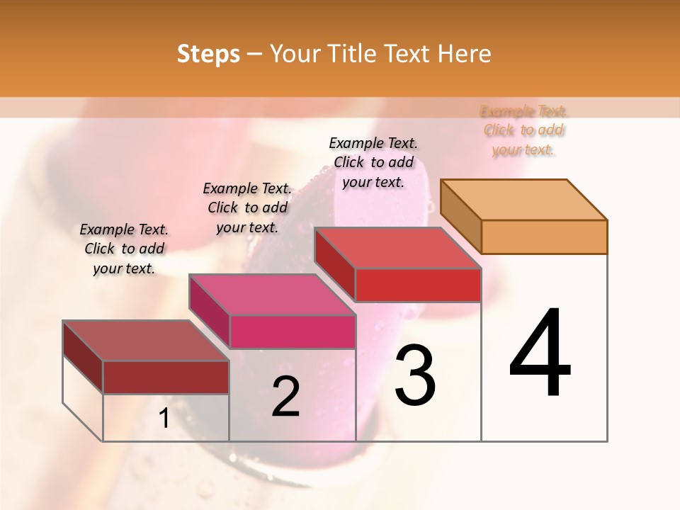 Group Cosmetic Closeup PowerPoint Template