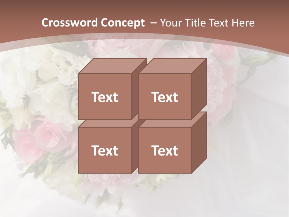 Bouquet Bunch Bridal PowerPoint Template